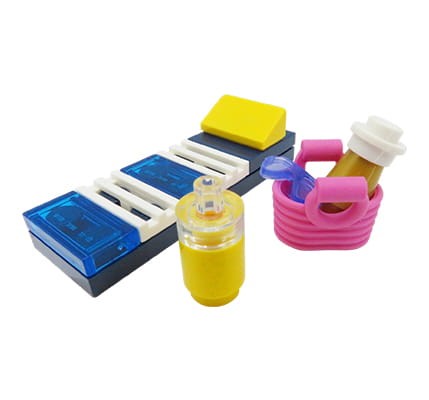 Zastaw plażowy : materac + akcesoria Friends - 100% LEGO