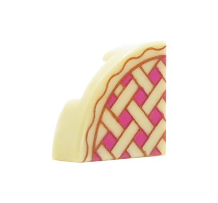 LEGO ciastko / kawałek ciasta malinowego