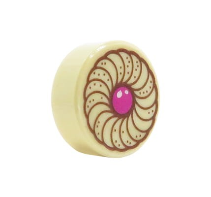 LEGO ciastko - okrągłe z dżemem