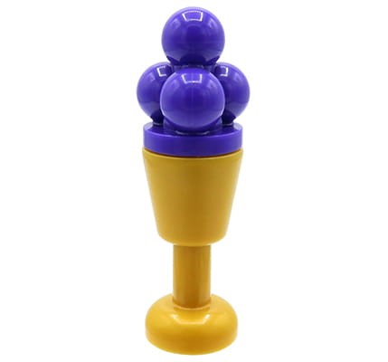 LEGO lody w złotym pucharku - jagodowe