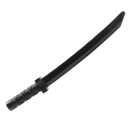 Przejdź do produktu  LEGO Ninjago miecz samurajski / katana - czarny