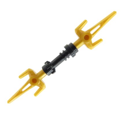 LEGO Ninjago podwójny sztylet sai - złoty