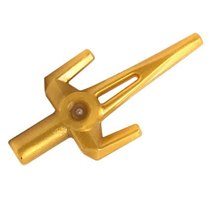 LEGO Ninjago miecz / sztylet sai - złoty