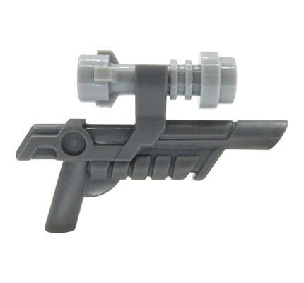 LEGO pistolet z lunetą - ciemny szary