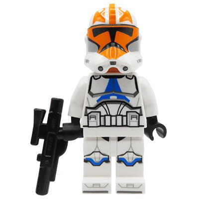 LEGO Star Wars - mini figurka klon Clone Trooper + blaster