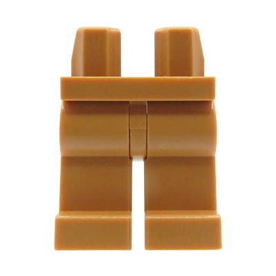 LEGO nogi / nóżki figurki - spodnie ciemne cieliste