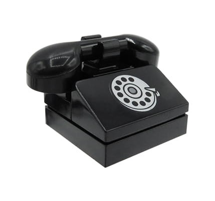 Przejdź do produktu Telefon retro / vintage / w starym stylu - z klocków LEGO