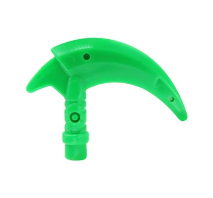 LEGO Ninjago ostrze / hak - jasny zielony