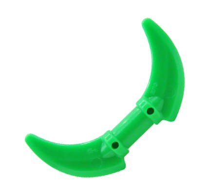Zum Produkt LEGO Ninjago Haken / Doppelklingenwaffe - leuchtend grün