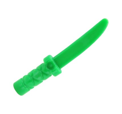 Zum Produkt LEGO Ninjago Messer / Dolch - leuchtend grün