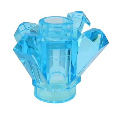 LEGO kryształ - przezroczysty jasny niebieski