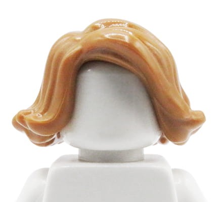 Przejdź do produktu LEGO włosy figurki - damskie, jasne brązowe, półdługie