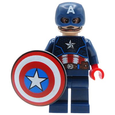 LEGO Marvel Avengers - figurka Kapitan Ameryka z tarczą