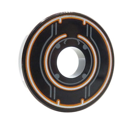 LEGO dysk Tron - płytka 2x2 z nadrukiem