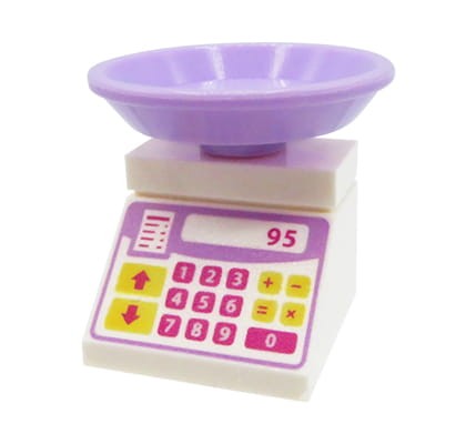 Kasa sklepowa z wagą - 100% LEGO