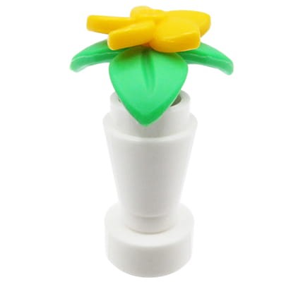 LEGO kwiat / kwiatek w wazonie