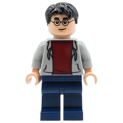 Lego Harry Potter - mini figurka Harry Potter w bluzie z kapturem