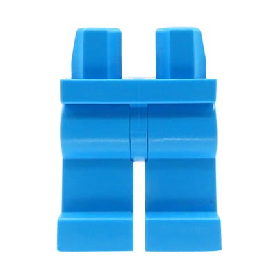 LEGO nogi / nóżki figurki - spodnie niebieskie, jednolite