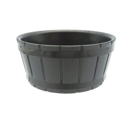 LEGO miska / pojemnik - duża, ciemna szara pełowa