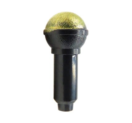 LEGO mikrofon - czarno-złoty