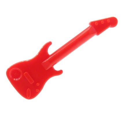 LEGO gitara elektryczna - czerwona