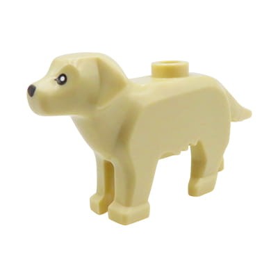 Przejdź do produktu LEGO pies labrador / golden retriever - beżowy / biszkoptowy