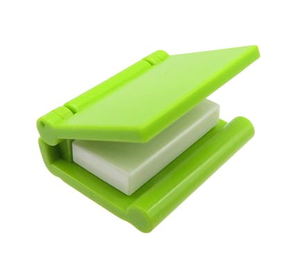 LEGO książka / księga - limonkowa otwierana