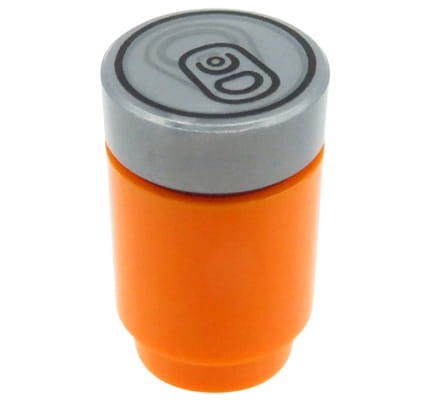 LEGO napój w puszce - pomarańczowy