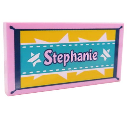 LEGO Friends ręcznik plażowy - jasny różowy, Stephanie