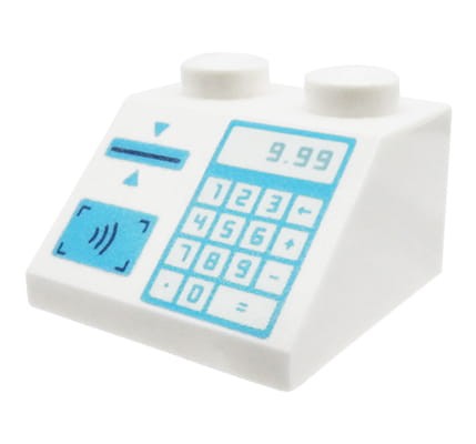 LEGO kasa sklepowa - biała