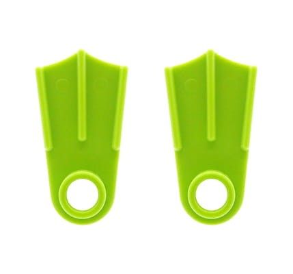 LEGO płetwy - limonkowe (2 sztuki)