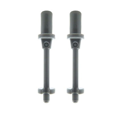 LEGO kijki do nart / nordic walking - ciemne szare