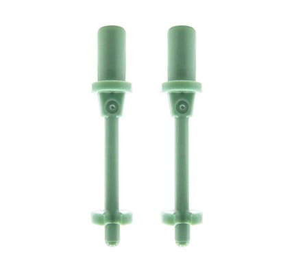 LEGO kijki do nart / nordic walking - zielone piaskowe (2 sztuki)