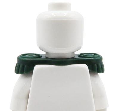 LEGO epolety / naramienniki / pagony - ciemne zielone