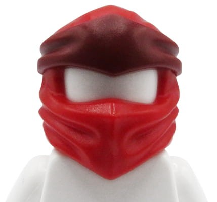 LEGO Ninjago maska ninja Kai - czerwona