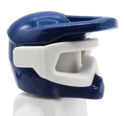 LEGO kask motocross z okularami - granatowy