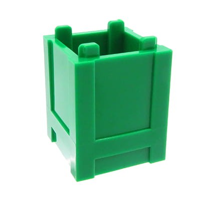 LEGO skrzynia / pojemnik / kontener - zielona