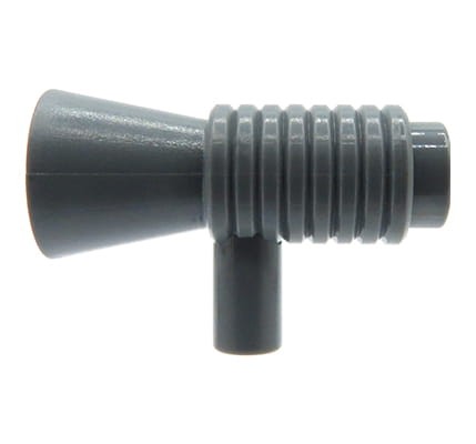 LEGO megafon / blaster Star Wars - ciemny szary