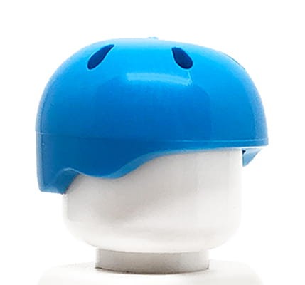 LEGO kask sportowy / rowerowy - niebieski