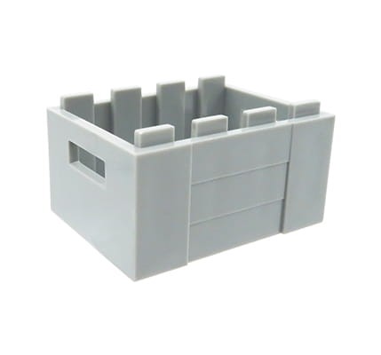 LEGO skrzynia / skrzynka / pojemnik - jasna szara