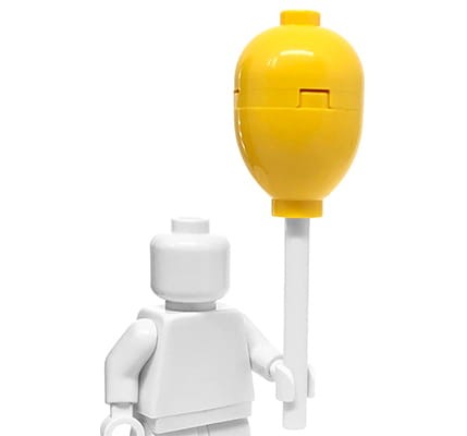 LEGO balon - żółty