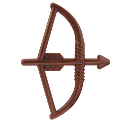 LEGO łuk - brązowy