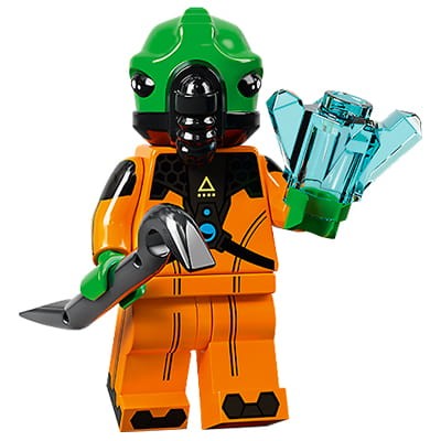 Przejdź do produktu LEGO Minifigures seria 21 - figurka Kosmita / Alien / Obcy