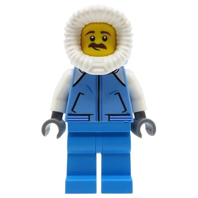 Przejdź do produktu LEGO City - figurka Mężczyzna w zimowym ubraniu