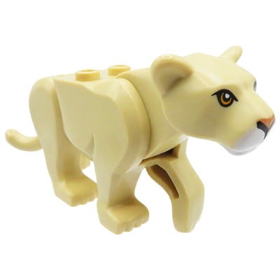 LEGO lew / lwica - beżowa