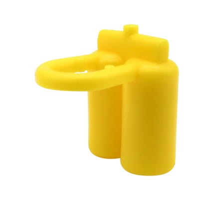 LEGO butla tlenowa / do nurkowania / akwalung - żółta