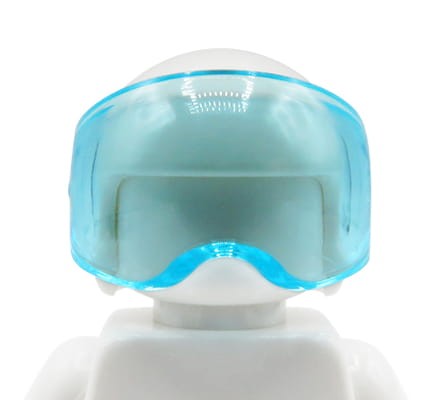 Zum Produkt LEGO Helm mit Visier - weiß