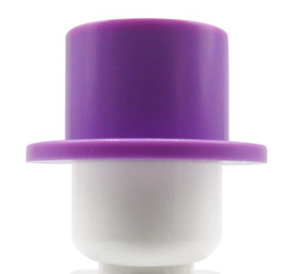 LEGO kapelusz / cylinder - fioletowy
