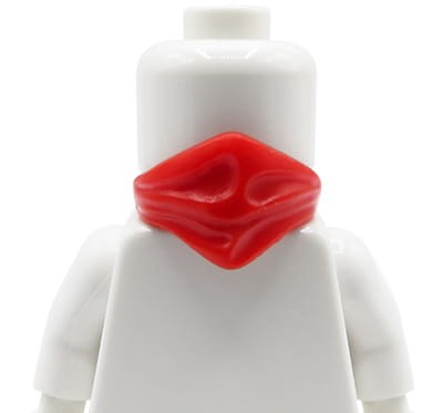 LEGO bandana / chusta ninja / maska - czerwona