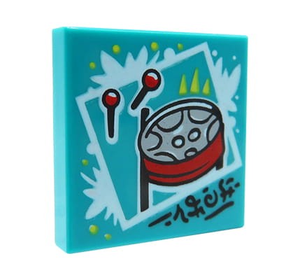 Przejdź do produktu LEGO płyta muzyczna / obraz / plakat